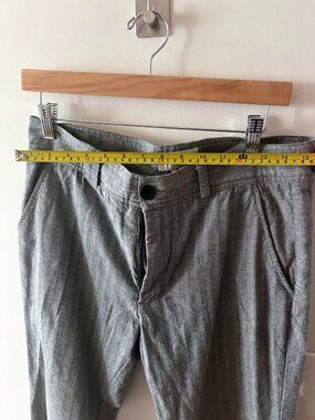 I Love Ugly Herringbone Trousers Grey Straight M